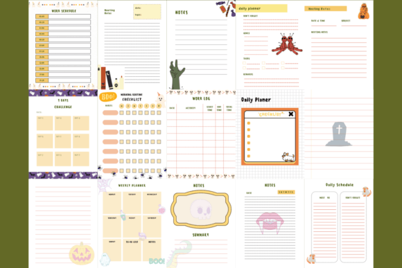 15 Halloween Canva Planner Templates: Your Spooky Design Toolkit
