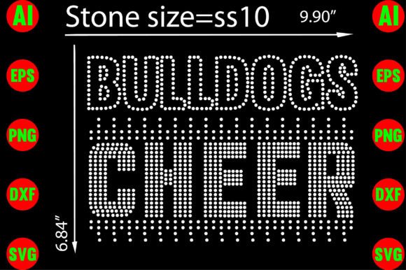 Bulldogs Cheer Rhinestone Templates: A Guide for Creators