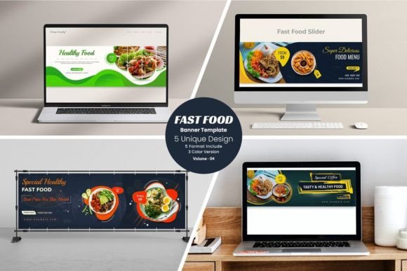 Complete Your Creative Toolkit with Food Sliders & Feature Templates