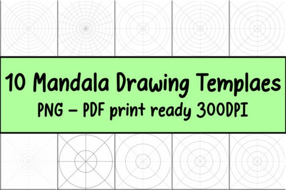 Find Your Center with Mandala Drawing Templates for All Levels