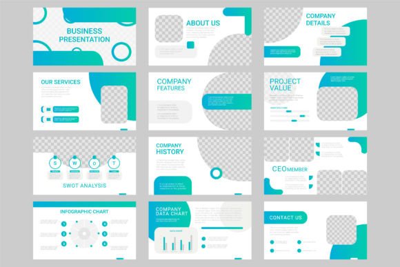 Green Abstract Presentation Templates: Elevate Your Next Pitch