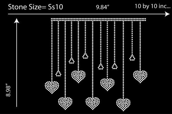 Love Rhinestone Design Templates: A Sparkling Asset for Designers