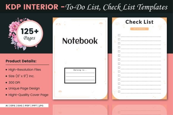 Master Productivity: To-Do List & Checklist Templates for KDP