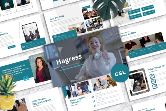 Mastering Presentations with Hagress Firm Google Slide Templates