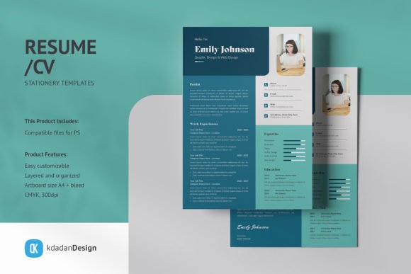 Modernize Your Career Documents with Vol 185 PSD Templates