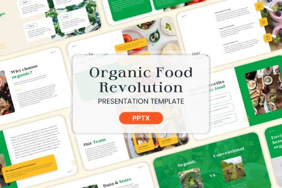 Organic Food Revolution: A Modern Template for Eco-Friendly Brands