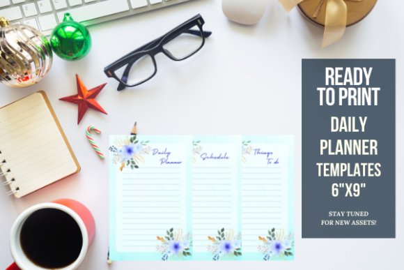 Organize Your Life with Beautiful Floral Planner Templates