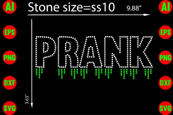 Prank Rhinestone Templates: A Bold Design Asset