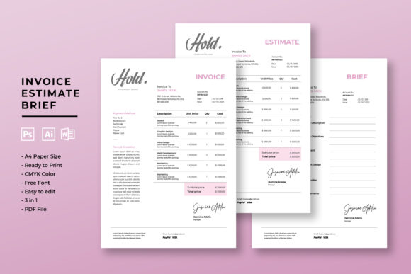 Professional Invoice Templates for a Polished Brand Image