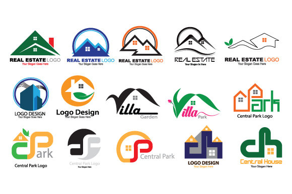 Professional Real Estate Logos: Templates & Vector Design Assets