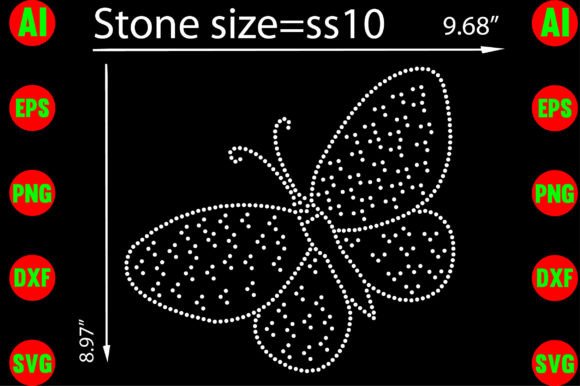 Sparkle and Strategy: Using Butterfly Rhinestone Templates